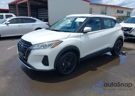 2022 Nissan Kicks Sv Xtronic Cvt из США, поврежденный, VIN 3N1CP5CV9NL481697